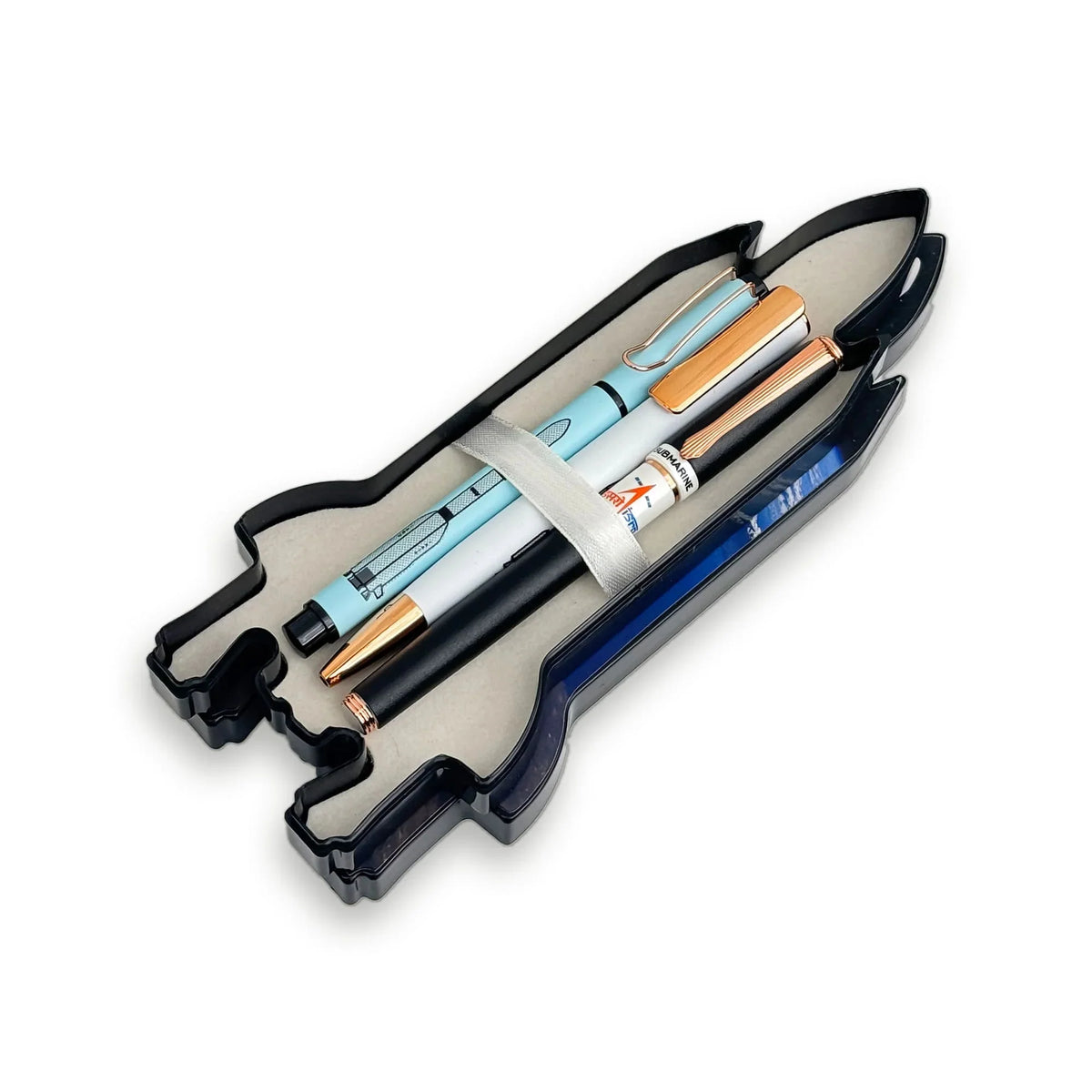Submarine ISRO GSLV-X Pen Set of 3 Space-Themed Premium Ball Pens