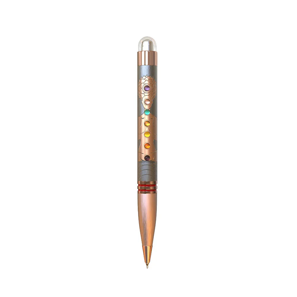 Submarine 7 Chakra Ball Pen | Premium Spiritual Metal Pen