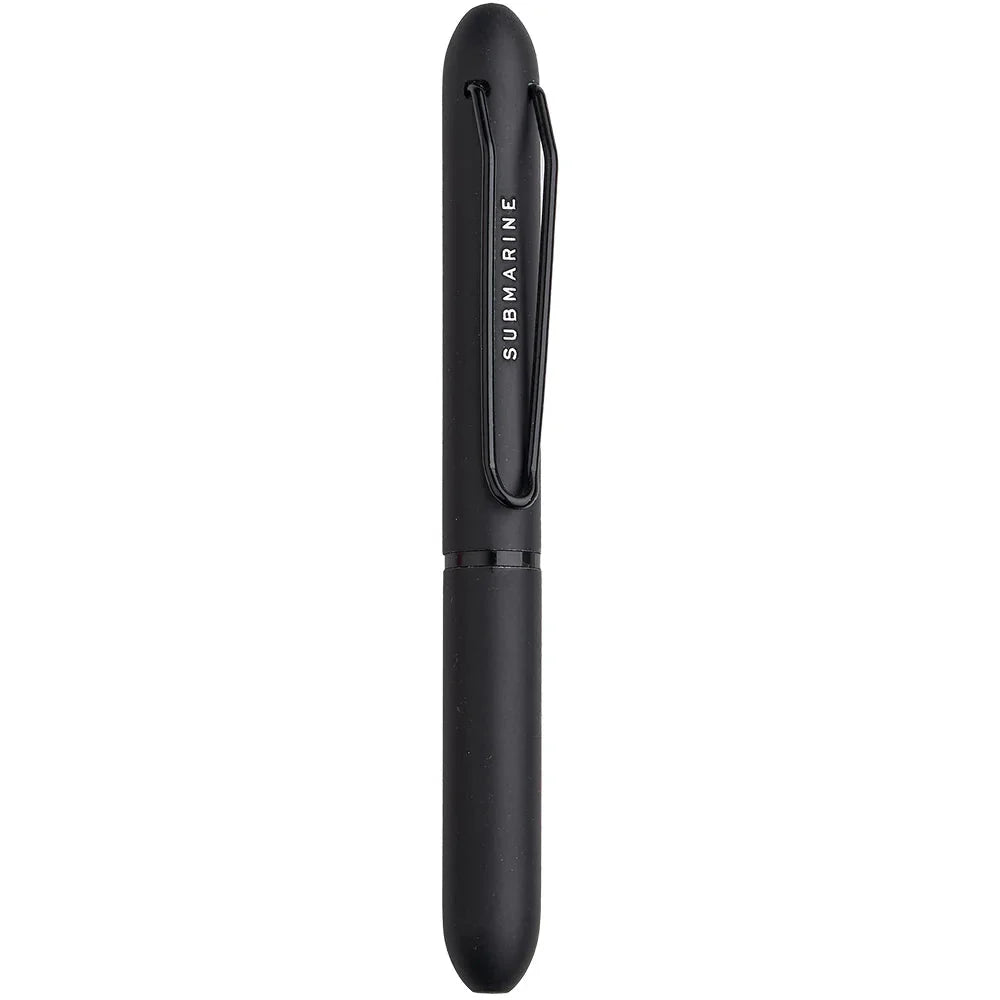 Submarine Mini Ball Pen Pack of 5 Bullet Style Compact Pens