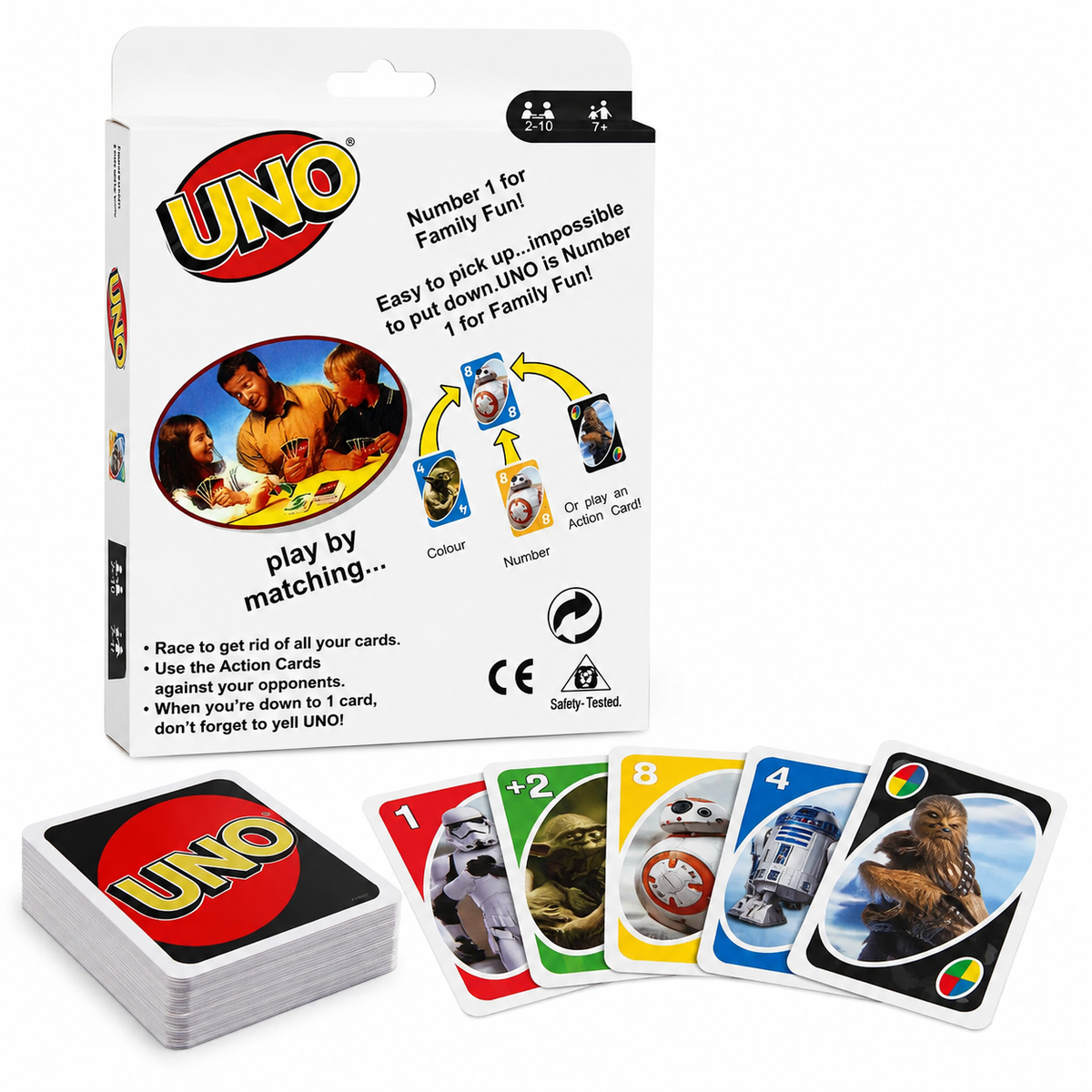 UNO Star Wars Edition Card Game for Game Nights & Parties
