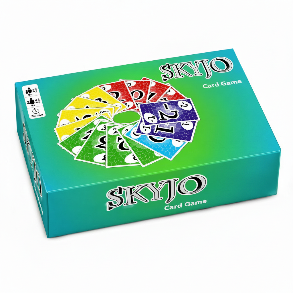 Skyjo Family Card Game - Strategic Number Matching Game