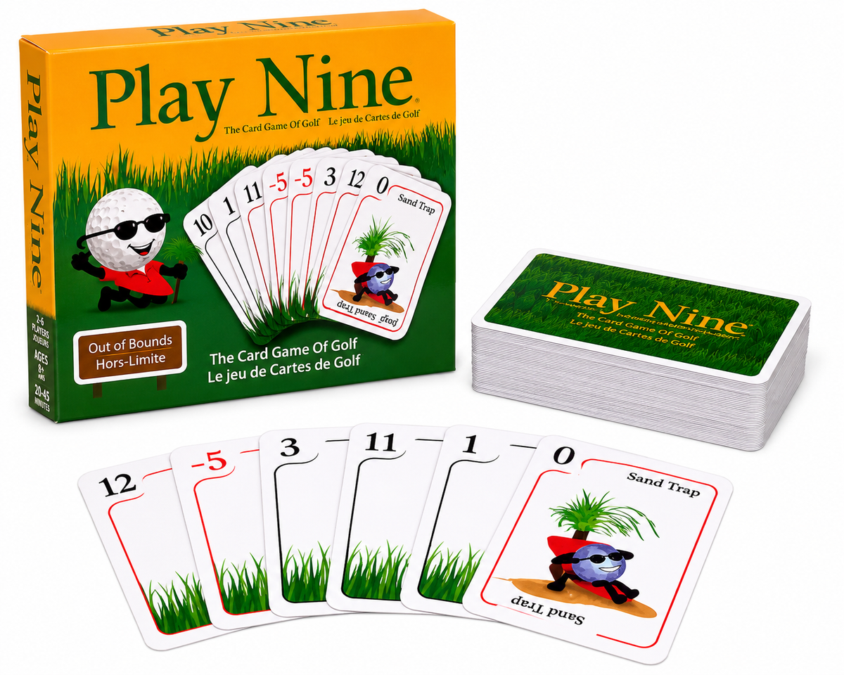 Play Nine Card Game for Parties, Travel & Family Gatherings