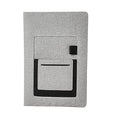 A5 Diary with Mobile Pocket & Card Holder Hardcover Organizer Notebook