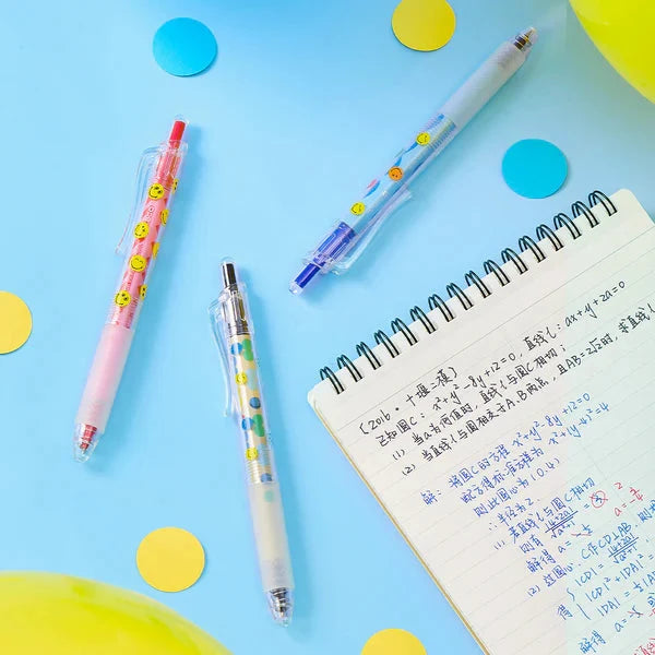 Jumbo Smiley World Gel Pen Set