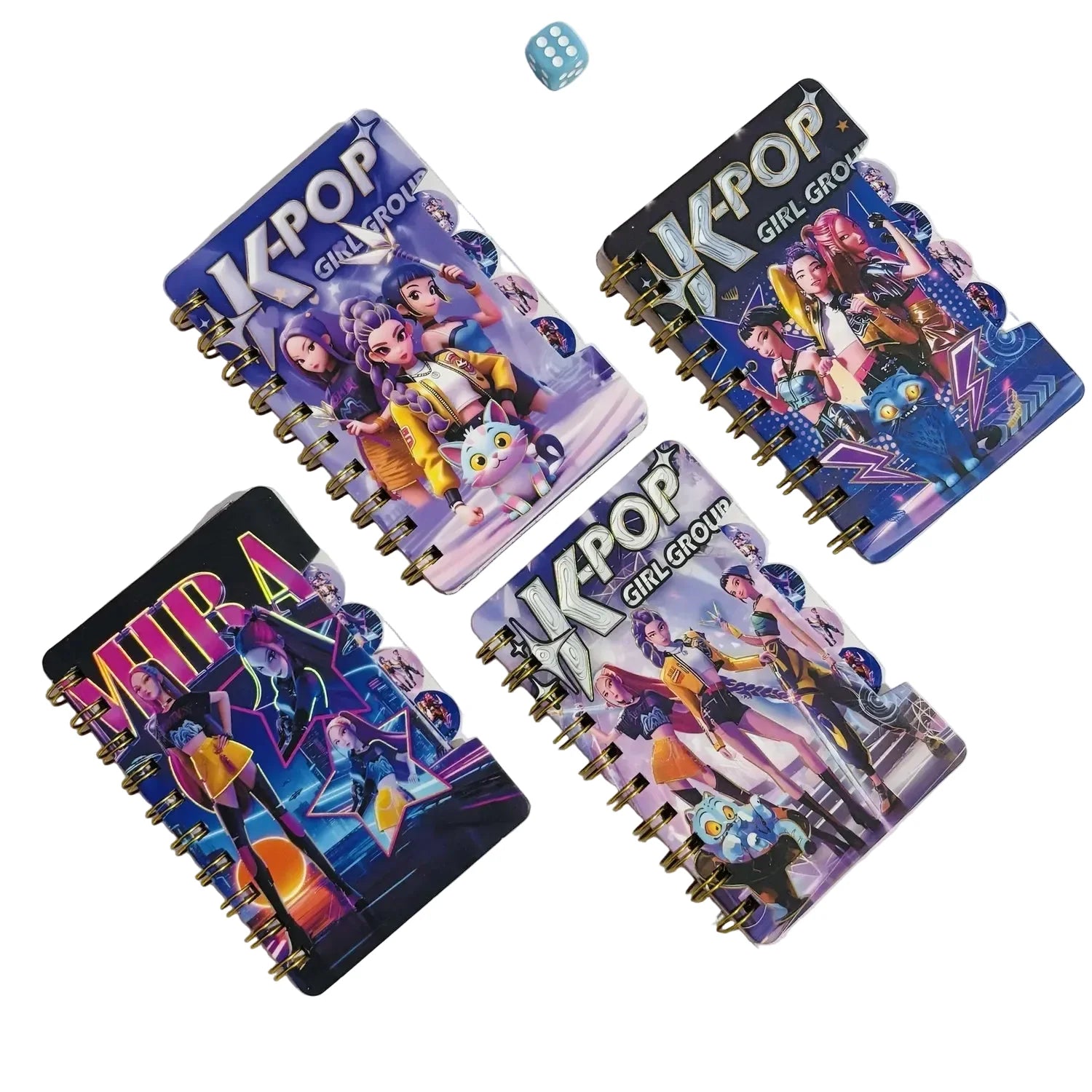 Kpop Demon Hunters Mini Diary with Magnetic Cover