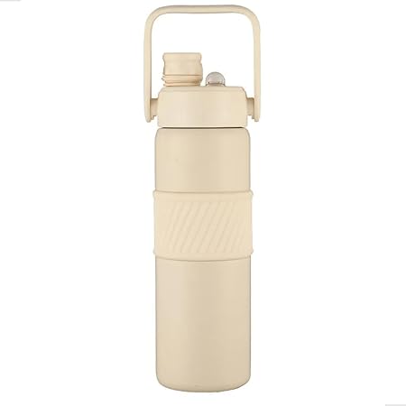 800ml Sports Thermal Bottle with Straw Insulated Hot & Cold Water Bottle