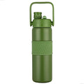 Sports Thermal Bottle with Straw Insulated Hot & Cold Water Bottle 600ML