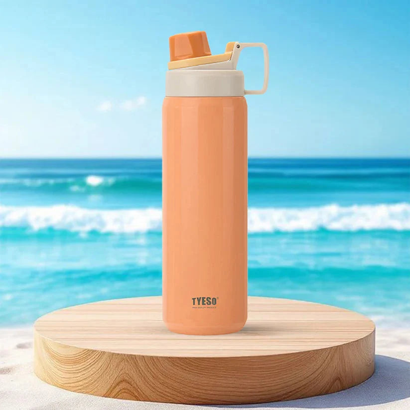 TYESO 900ml Insulated Water Bottle  Stainless Steel Sports Bottle