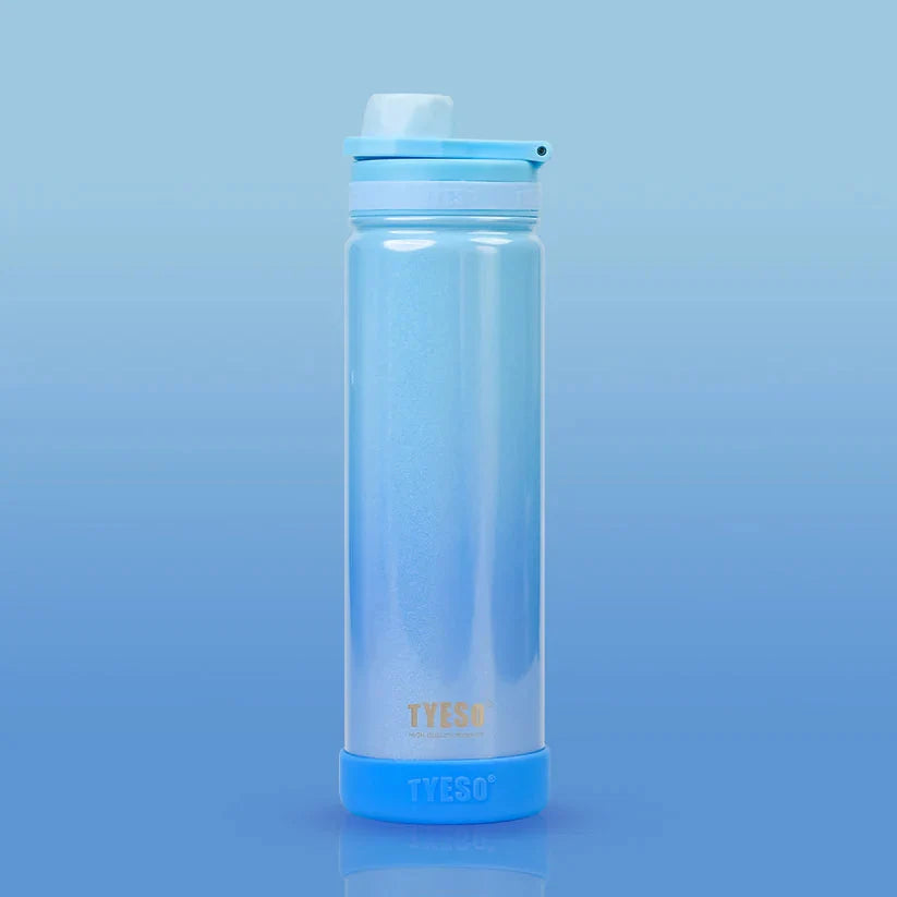TYESO 600ml Insulated Stainless Steel Bottle With Silicone Base
