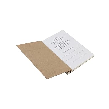 Numic A5 Quote Notebook Ruled & Plain Hardbound Journal