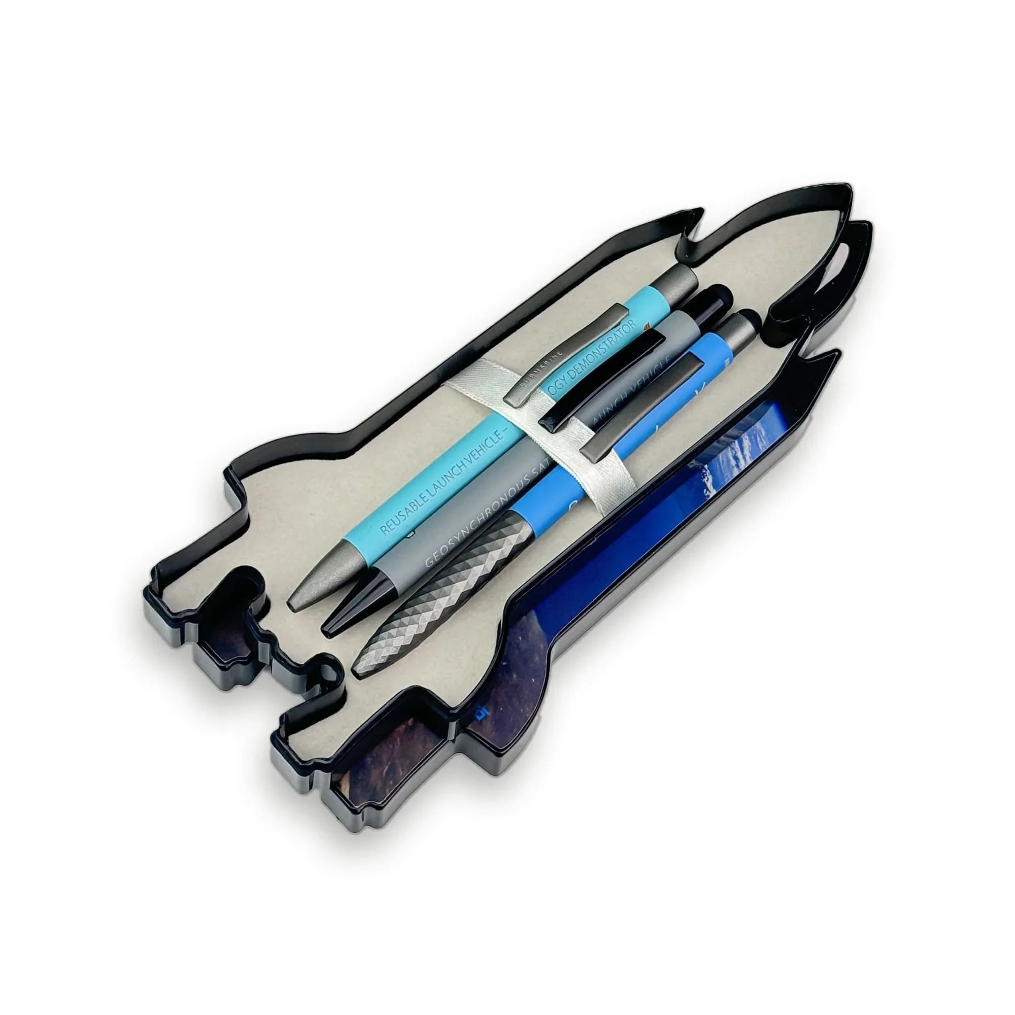 Submarine ISRO OrbitX Pen Set of 3 Space-Themed Ball Pens