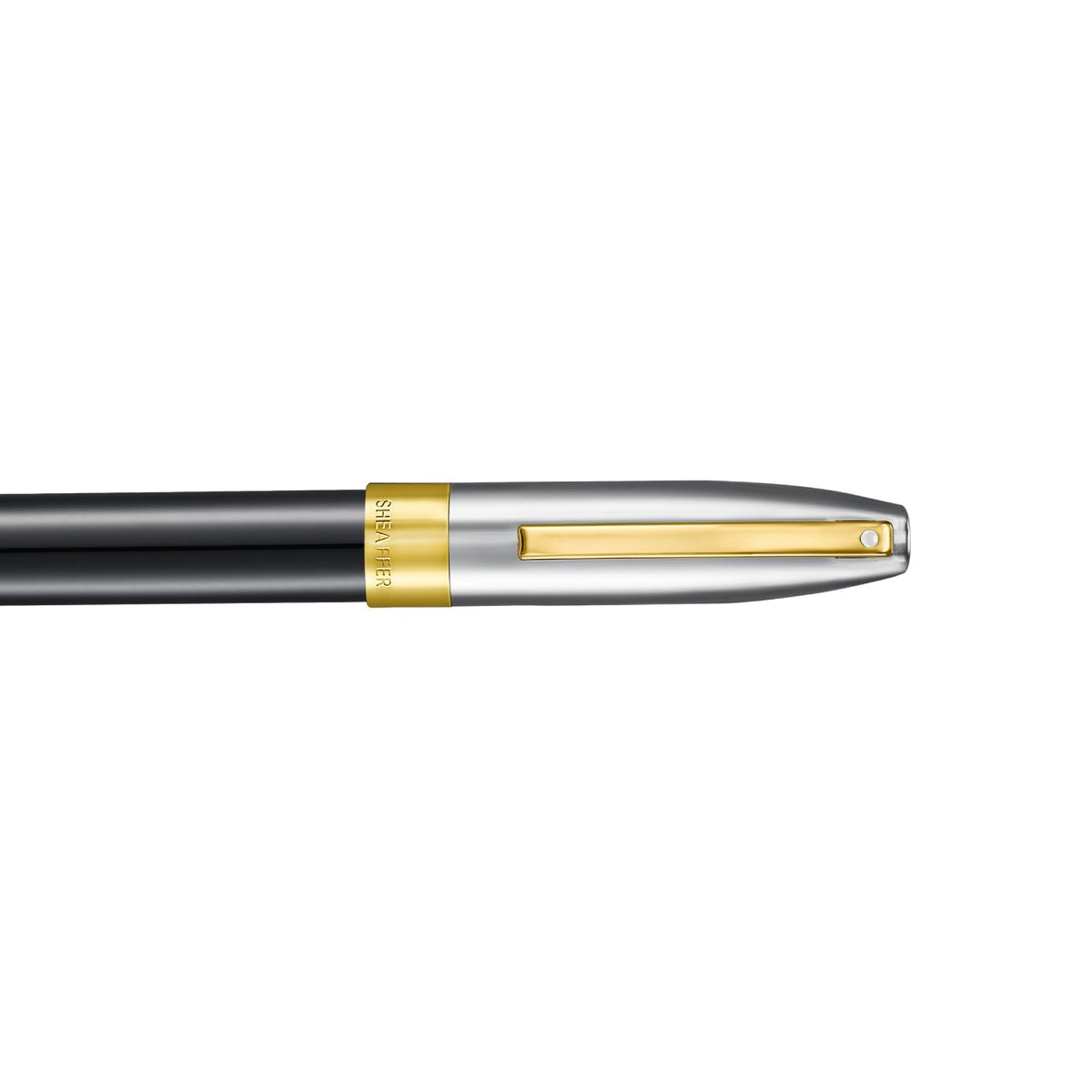 Sheaffer Legacy 9065 Fountain Pen Black Chrome Gold Trim
