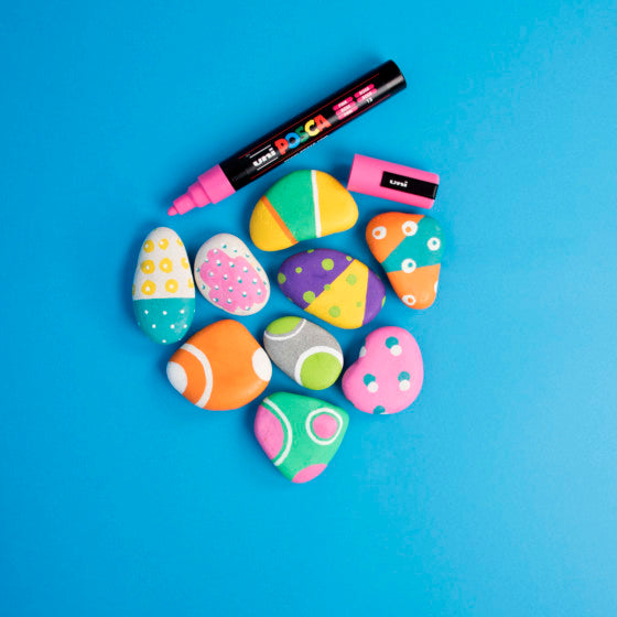 Uni POSCA 3M Water-Based Paint Markers – Premium Multi-Surface Paint Pens